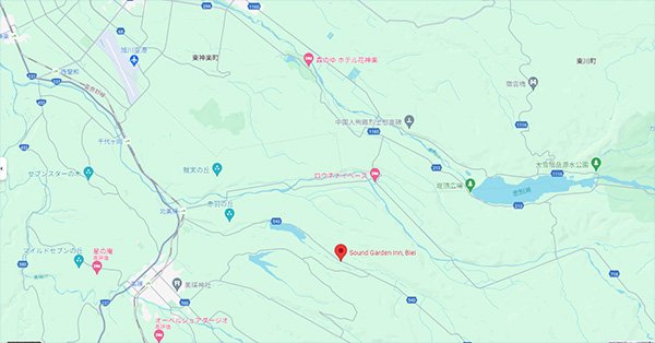 旭川空港に近いロケーション