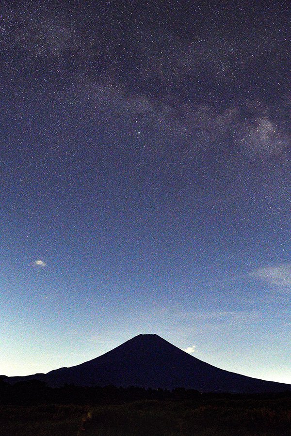 天空を舞う天の川