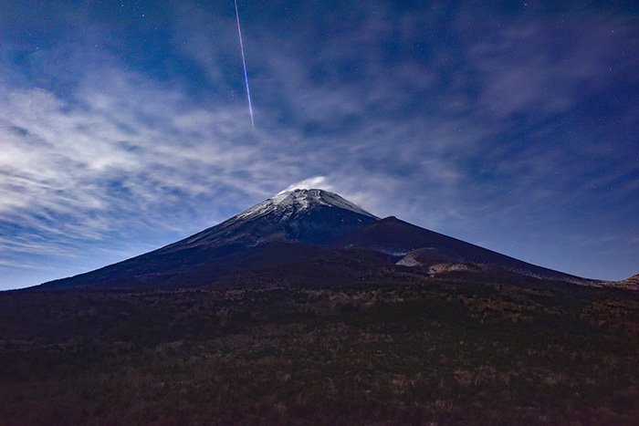 2;42に降ったふたご座流星群