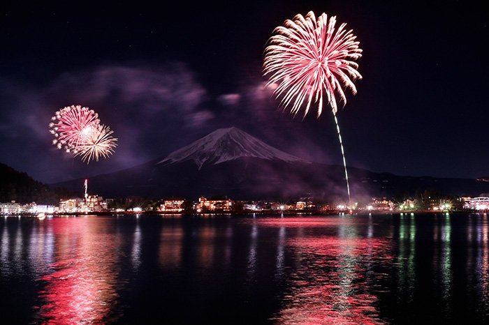 湖上祭冬花火III　